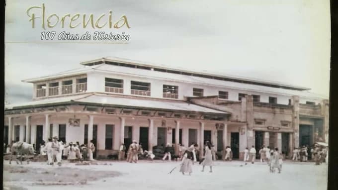 Florencia — imagen de archivo con la historia de la ciudad